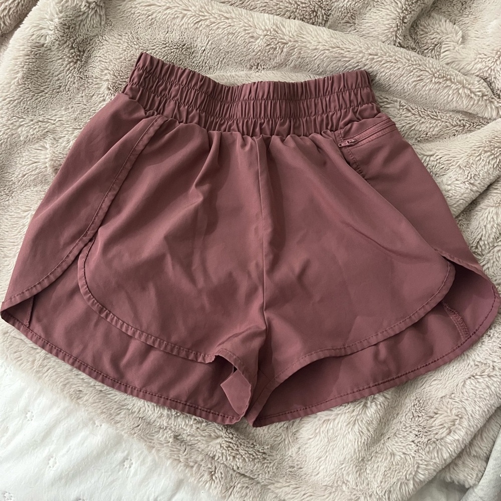 Pink (S) Workout/Running Shorts